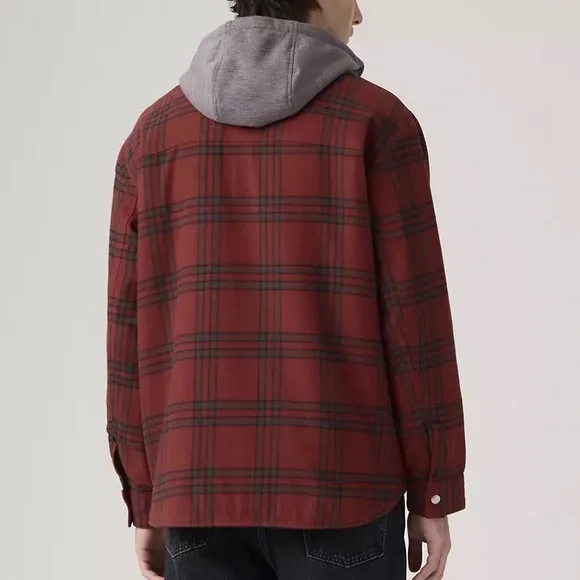 Francisco Sherpa Flannel Heavy Shirt Jacket - Picture 5 of 12